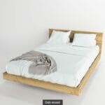Massif solid wood bed oakTemptation 4