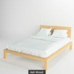 Massif solid wood bed ash-Homage-4