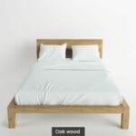 Massif solid wood bed oak -Homage-2