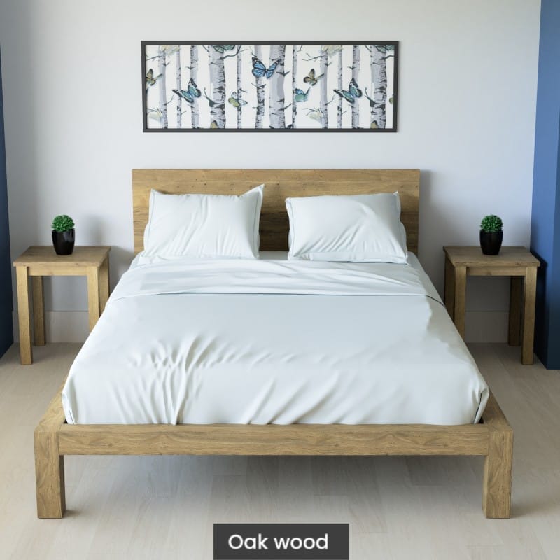 Massif solid wood bed oak - Homage-4