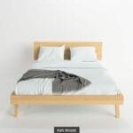 Massif solid wood bed ash Pericles 1