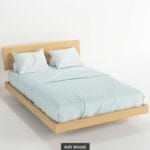Massif solid wood bed ash Prince 1