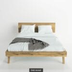 Massif solid wood bed oak Pericles 3