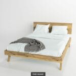 Massif solid wood bed oak-Pericles 4