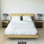 Massif solid wood bed oak Prince 1
