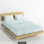 Massif solid wood bed oak Prince 4