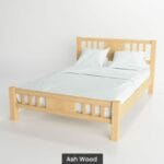 Massif solid wood bed ash Kinsmen2 1