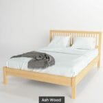 Massif solid wood bed-ash-Noble-1