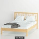 Massif solid wood bed ash Philosopher-1