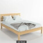 Massif solid wood bed ash-Titus-3