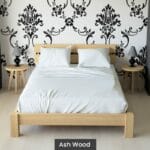 Massif solid wood bed ash Zoey2-1