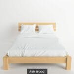 Massif solid wood bed ash Zoey3-2