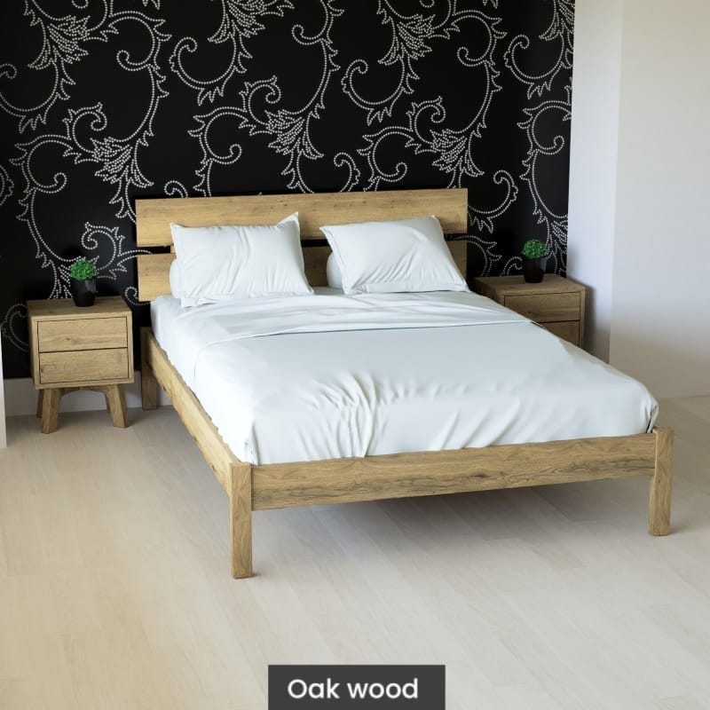 Massif solid wood bed oak Cymbeline 4