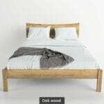 Massif solid wood bed oak Divine 2