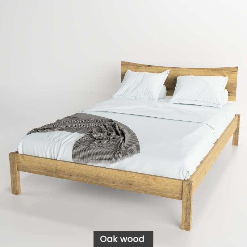 Massif solid wood bed oak Divine 3