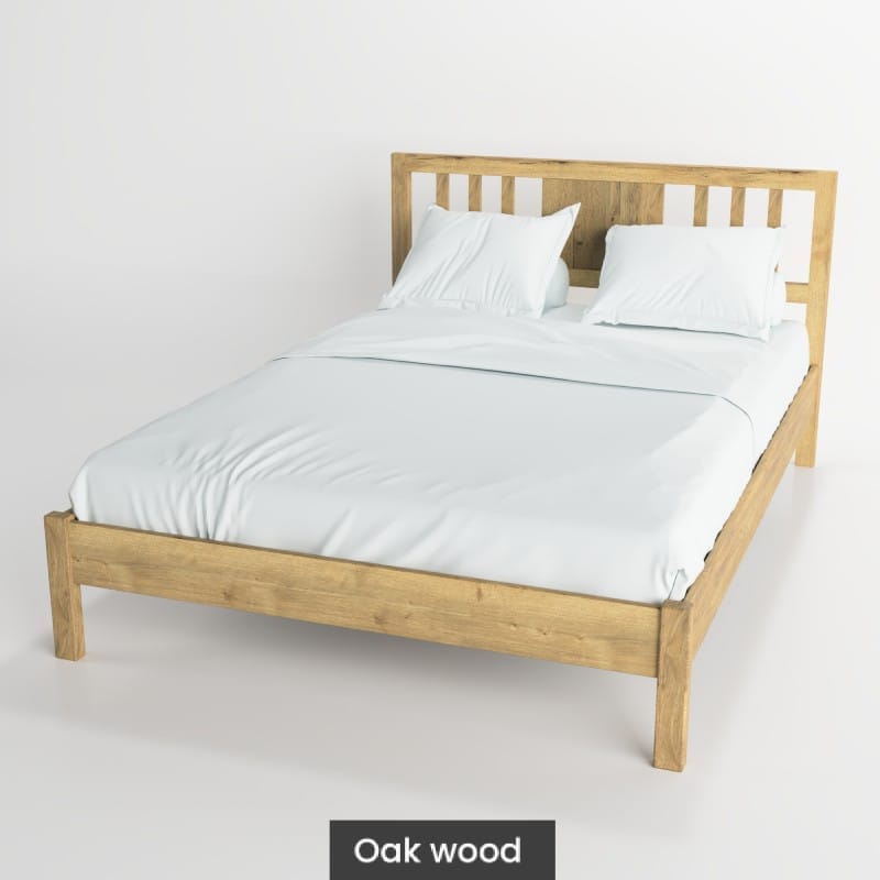 Massif solid wood bed oak-Kinsmen-4