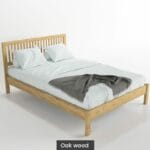 Massif solid wood bed-oak-Noble-3