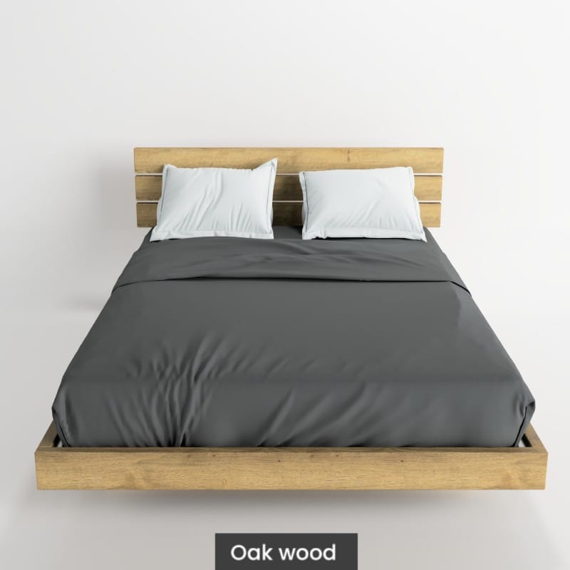 Massif solid wood bed oak-Perfect-3