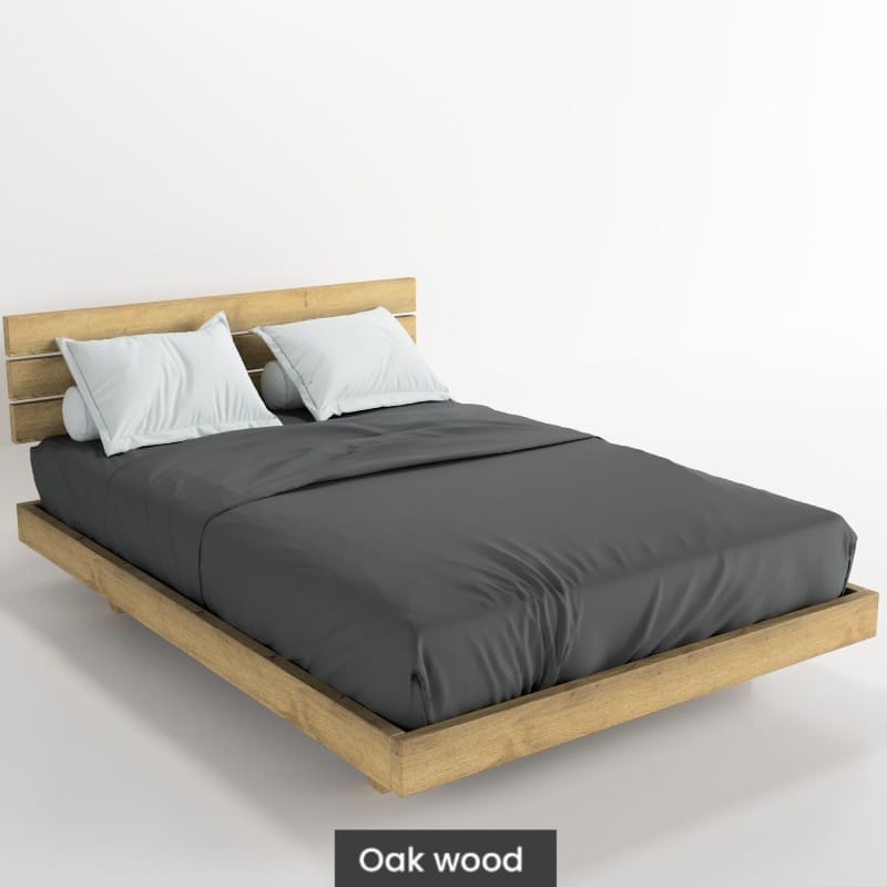 Massif solid wood bed oak-Perfect-4
