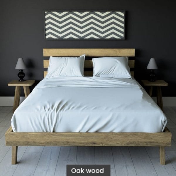Massif solid wood bed oak-Pericles03-1