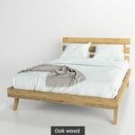 Massif solid wood bed oak-Pericles03-2