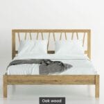 Massif solid wood bed oak Philosopher-2